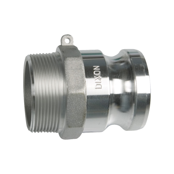 Kamlock male coupling with male thread