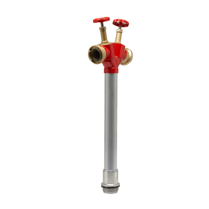 Dual hydrant head
