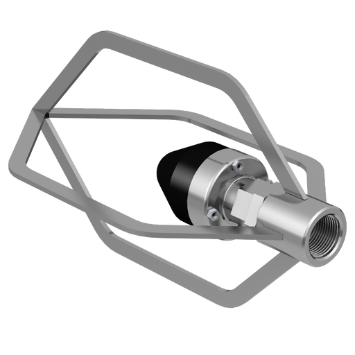 Jaws 100 Sewer Nozzle With Large Sled