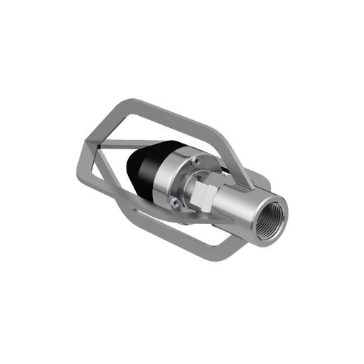 Jaws 100 Sewer Nozzle With Small Sled